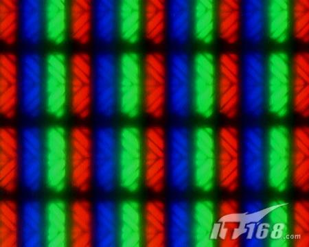 放大后之液晶像素排列方式