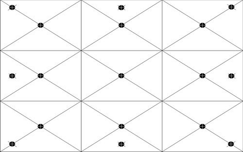 显示器测试取点样图