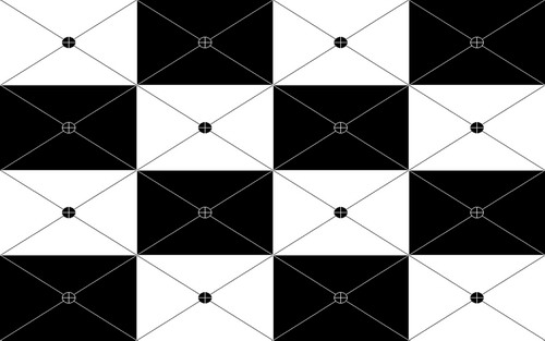 测试ANSI对比度时取点样图